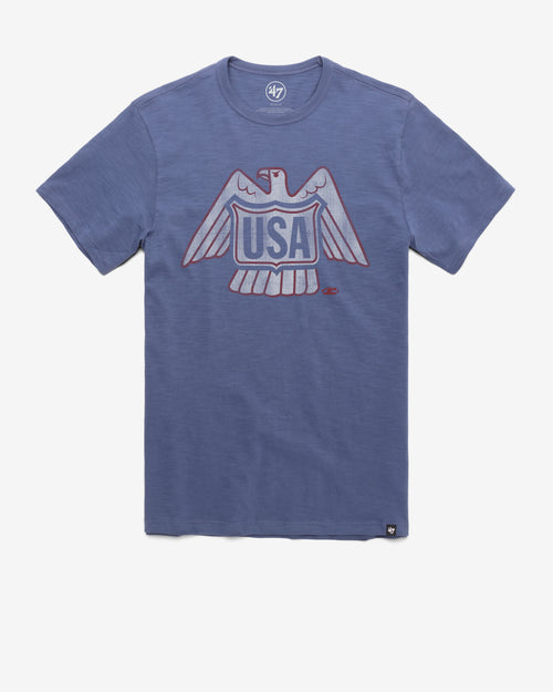 USA HOCKEY VINTAGE EAGLE GRIT '47 SCRUM TEE