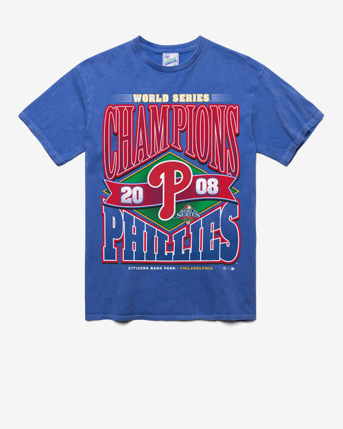 PHILADELPHIA PHILLIES COOPERSTWON WORLD SERIES LOCKER VINTAGE '47 TUBULAR TEE