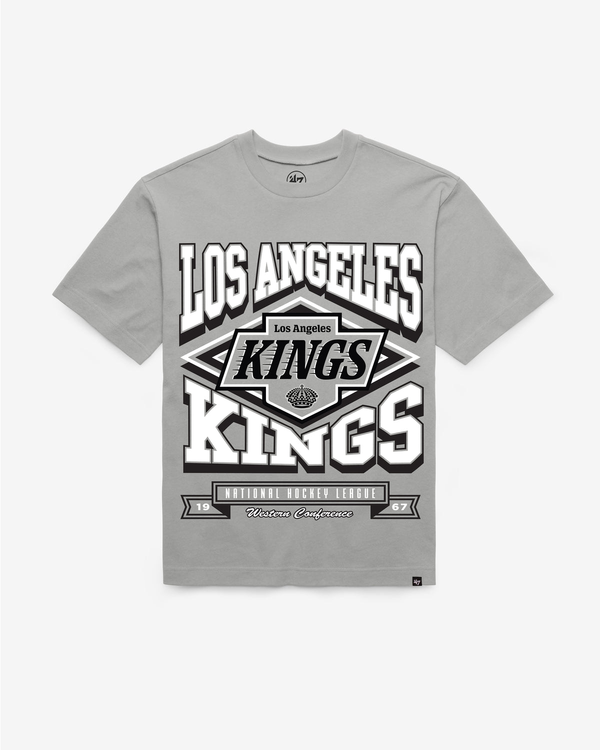 LOS ANGELES KINGS HEATER '47 FOUNDATION TEE